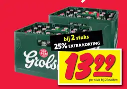 Nettorama Grolsch aanbieding