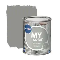 Praxis Histor MY Color Muurverf - Extra Mat - Steel Mill - 1L aanbieding