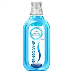 Trekpleister Sensodyne Fresh & Cool Mondwater voor Gevoelige Tanden aanbieding