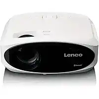 MediaMarkt LENCO LPJ-900WH Beamer Wit aanbieding