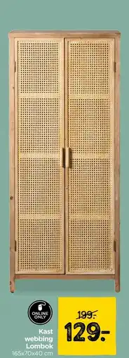 Xenos Kast webbing Lombok aanbieding