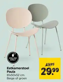 Xenos Eetkamerstoel Paula aanbieding