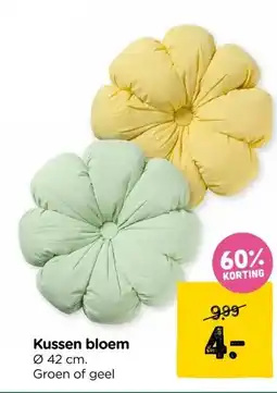 Xenos Kussen bloem aanbieding