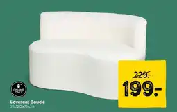 Xenos Loveseat Bouclé aanbieding