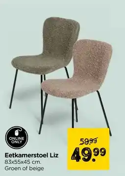 Xenos Eetkamerstoel Liz aanbieding