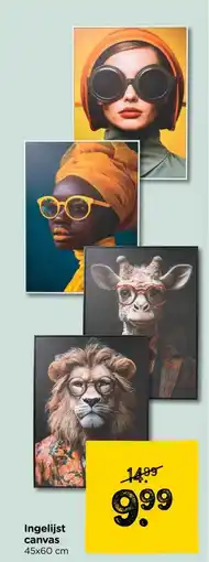 Xenos Ingelijst canvas aanbieding