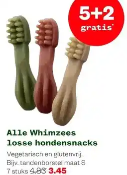 Welkoop Alle Whimzees losse hondensnacks aanbieding