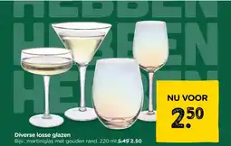 Xenos Diverse losse glazen aanbieding