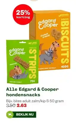 Welkoop Alle Edgard & Cooper hondensnacks aanbieding