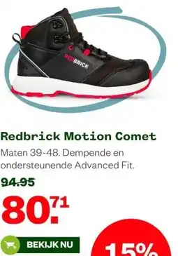 Welkoop Redbrick Motion Comet aanbieding