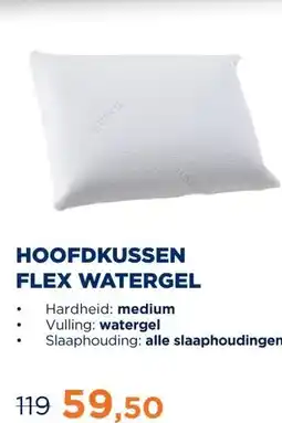 TotaalBED Hoofdkussen Flex | Watergel aanbieding