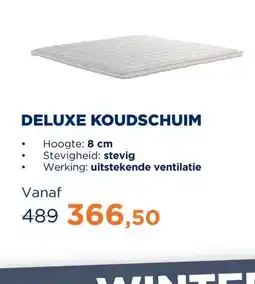 TotaalBED Topmatras Deluxe | Koudschuim aanbieding