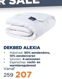 TotaalBED Dekbed Alexia 90% dons | 140 x 200 cm | 4-seizoenen aanbieding