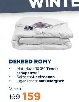 TotaalBED Dekbed Romy 100% wol | 4-seizoenen aanbieding