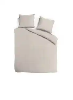 TotaalBED Dekbedovertrek Noa Naturel 140 x 200/220 cm aanbieding