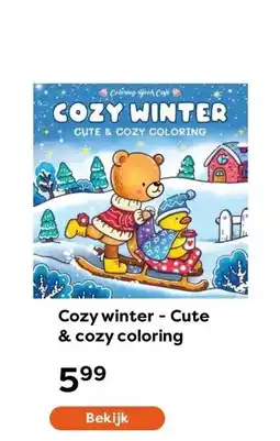 The Read Shop Cozy winter - Cute & cozy coloring aanbieding