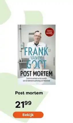 The Read Shop Post mortem aanbieding