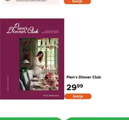 The Read Shop Pien's Dinner Club aanbieding