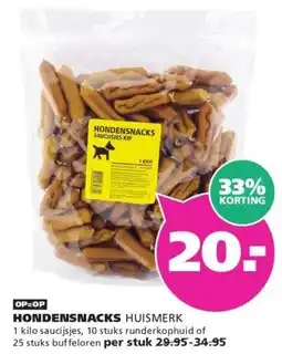 Ranzijn HONDENSNACKS HUISMERK aanbieding