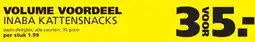 Ranzijn VOLUME VOORDEEL INABA KATTENSNACKS aanbieding