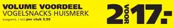 Ranzijn VOLUME VOORDEEL VOGELSNACKS HUISMERK aanbieding