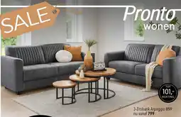 Pronto wonen 3-Zitsbank Arpeggio aanbieding