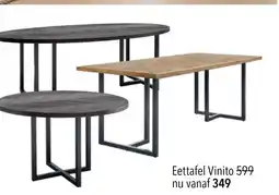 Pronto wonen Eettafel Vinito aanbieding