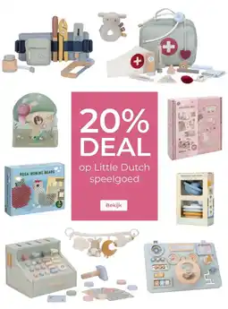 Prenatal op Little Dutch speelgoed aanbieding