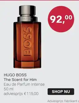 Pour Vous HUGO BOSS The Scent for Him aanbieding