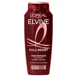 Plein.nl 1+1 gratis: L'Oréal Elvive Full Resist Shampoo aanbieding