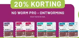 Pets & Co NO WORM PRO-ON I WORMING aanbieding