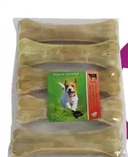 Pets & Co ZWAAR GEPERST BOT VAN BUFFELHUID aanbieding