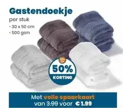 MCD Supermarkt Gastendoekje aanbieding