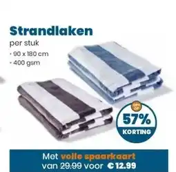 MCD Supermarkt Strandlaken aanbieding