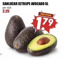 MCD Supermarkt SANLUCAR EETRIJPE AVOCADO XL aanbieding