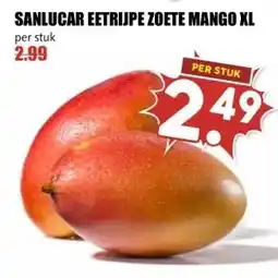 MCD Supermarkt SANLUCAR EETRIJPE ZOETE MANGO XL aanbieding
