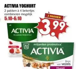 MCD Supermarkt ACTIVIA YOGHURT aanbieding