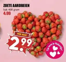 MCD Supermarkt ZOETE AARDBEIEN aanbieding