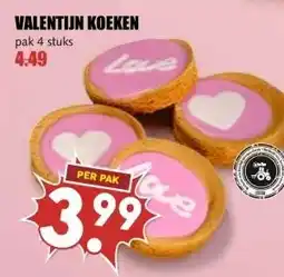 MCD Supermarkt VALENTIJN KOEKEN aanbieding