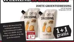 MCD Supermarkt ZOETE GROENTEDRESSING aanbieding