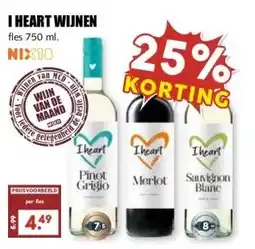 MCD Supermarkt I HEART WIJNEN aanbieding