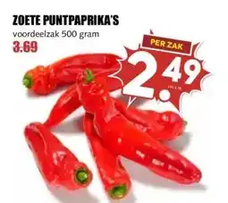 MCD Supermarkt ZOETE PUNTPAPRIKA'S aanbieding