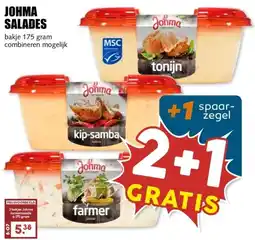 MCD Supermarkt JOHMA SALADES aanbieding