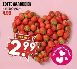 MCD Supermarkt ZOETE AARDBEIEN aanbieding