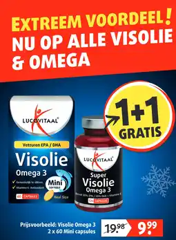 Lucovitaal Visolie Omega 3 aanbieding