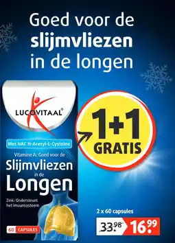 Lucovitaal Slijmvliezen in de Longen aanbieding