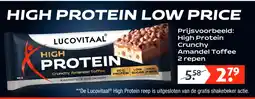 Lucovitaal HIGH PROTEIN LOW PRICE aanbieding