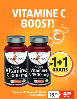 Lucovitaal VITAMINE C BOOST!* aanbieding