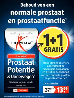 Lucovitaal Prostaat Potentie 2* & Urinewegen™ aanbieding