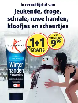 Lucovitaal Winter handen Wonder crème aanbieding